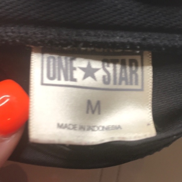 Converse one star Black Bikini Top Medium SW2064 - Picture 3 of 7